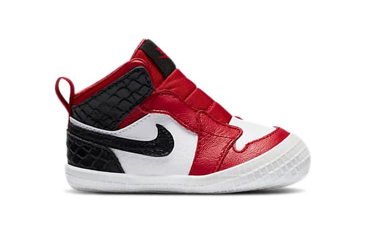 Jordan 1 Crib Bootie Satin Snake Chicago I AT3745-601