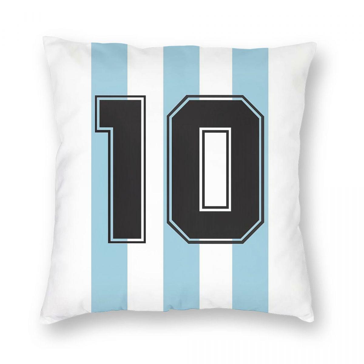 

10 Argentina Pillowcase Polyester Linen Velvet Creative Zip Decorative Throw Pillow Case Sofa Seater Cushion Cover 30x30cm