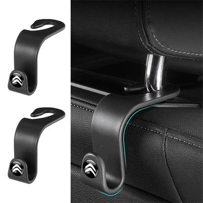 2 unidades Gancho para Respaldo de Asiento de Coche Ganchos para Reposacabezas de Coche Percha para Bolsos Para C5 C3 C2 pomo de cambio c4 picasso C1 Accesorios Interiores