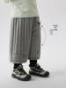 Stylish European Boys' Cotton Fleece Pants - Thick, Warm Winter 2025 Collection