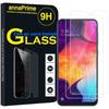 Screen Protector - VCOMP - Samsung Galaxy A50 - Tempered Glass - Pack of 2 - Scratch-resistant