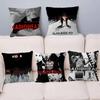 Band R-Radioheades Pillow Cushion Cover Pillowcase Living Room Sofa Home Decor Customized