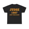 Judge T-Shirt New York Hardcore Straight Edge Youth of Today Gorilla Biscuits Chain of Strength Warzone Unisex Heavy Cotton T-Shirt S-5XL