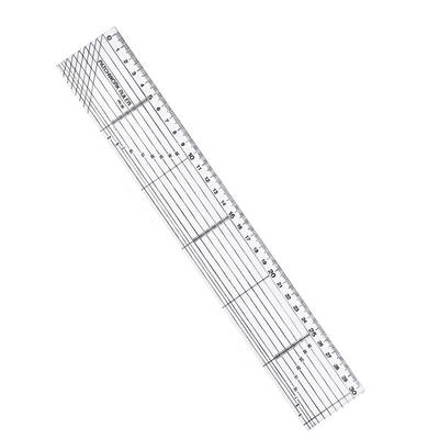 Acrylic Quilting Ruler Quilting Template DIY Patchwork Cutting Cushion Ruler for Quilting, Sewing and Craft Templates