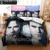 The Vampire Diaries Character 3D NEW Duvet Cover Pillowcase Bedding Set Adult Boy Girl Bedroom Decoration Single Double Large