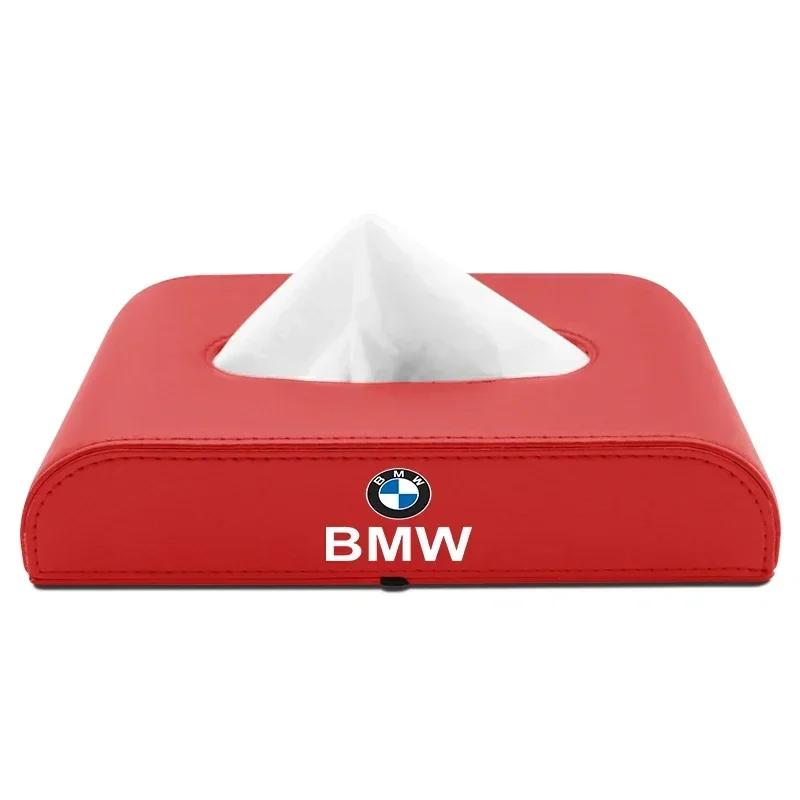 Car Tissue Box Holder Armrest Box Storage Case Accessorie For BMW M M3 M4 M5 X1 X3 X5 X6 X7 F10 F20 F22 F30 G20 G30 Performance
