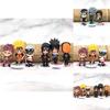 Exquisit gestaltetes Naruto Actionfiguren Set (6 Stück) Ideal für Kuchen- und Gartendekoration