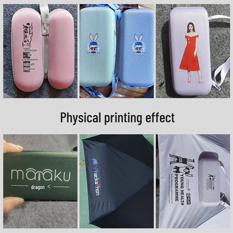 Compact Dual-Use UPF Anti-UV Magic Strap Card Umbrella