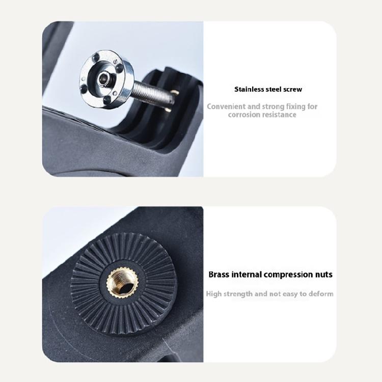 Light Weight Fishing Rod Clip Fishing Rod Holder Brackets Spring Loaded Clamps for Enhancing Stability and Comfortable