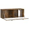 Wall Mounted TV Cabinet Smoked Oak 78.5 x 31 x 30 cm