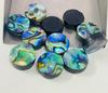 Cabochon Rotondo in Guscio di Abalone Naturale | Pietra Lenta in Guscio di Paua per la Realizzazione di Gioielli