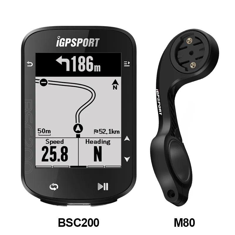 

IGPSPORT BSC200 GPS Bicycle Computer Cycling Odometer Wireless Speedometer Route Navigation ANT + Bluetooth5.0 Accessories
