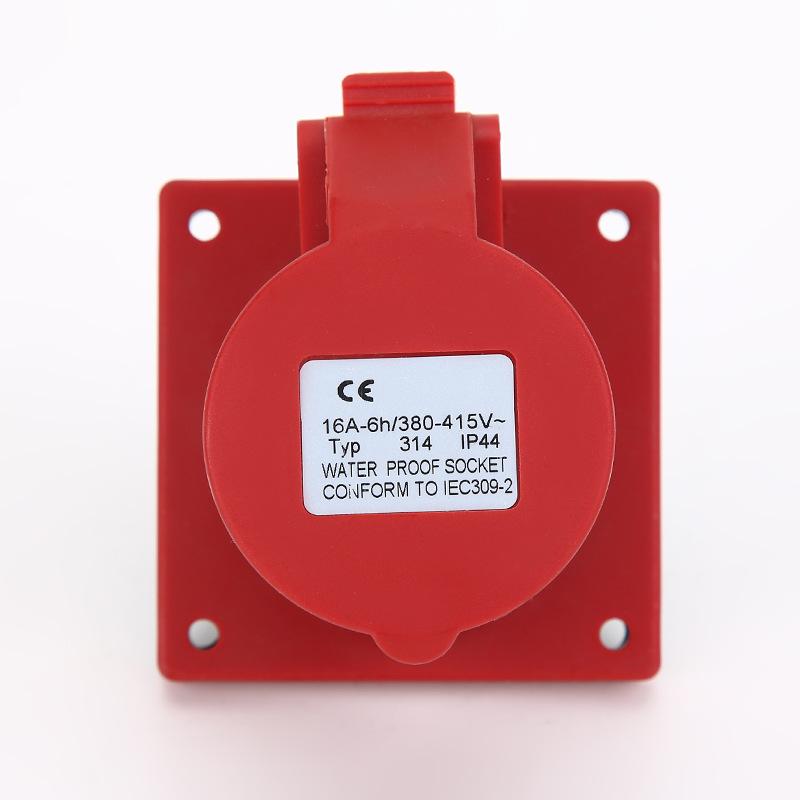 Industrial Waterproof 16A/32A Aviation Plug & Socket Connector - 3, 4, or 5 Core Options