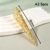 Peacock Belly Dance Prop False Nails 5Pcs Shiny Indian Thai Dance Finger Jewelry for Stage Performance