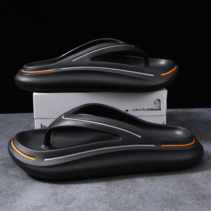 Letní pár pantofle ležérní móda jednoduché silná podrážka pohodlné pánské pantofle písečná pláž protiskluzové žabky dámské