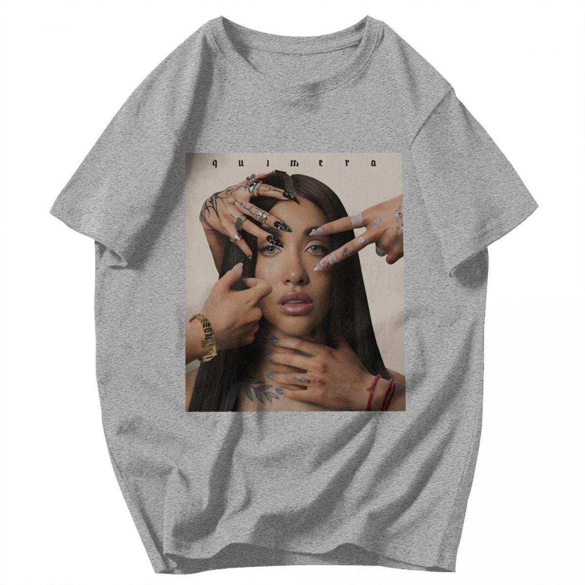 

Men T Shirt Singer Maria Becerra Quimera Tour Summer Y2K Graphic Short Sleeve Unisex Clothes T Shirts S