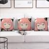 Klasyczna okładka Anime Sofa Salon Sypialnia Zagłówek Oparcie Poduszka Kwadratowa Poduszka Czas Drzemki S-Spy X F-Family-Anya Poduszka Cas