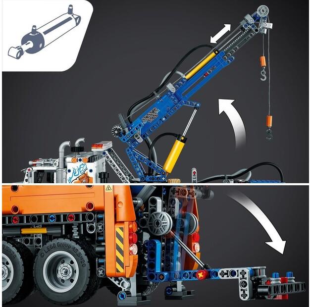 LEGO Technic 42128 Mașină de asistență rutieră super-rezistentă