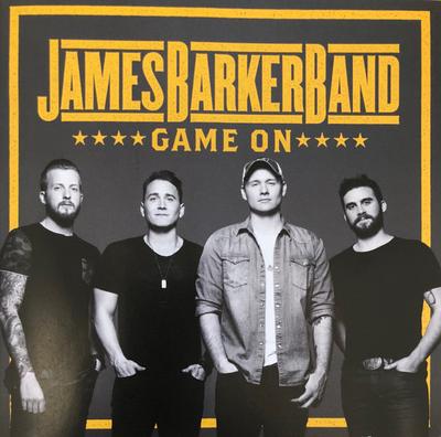 CD JAMES BARKER - Game On  0255757989 Universal Music 2017 Canada Country Used