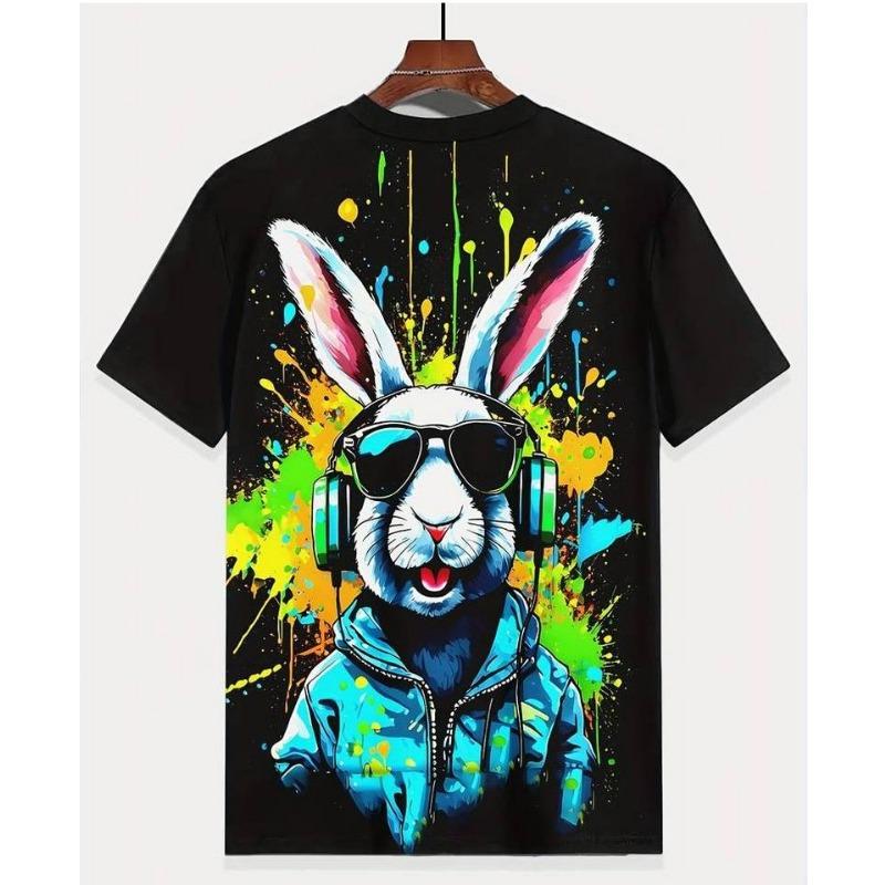 Letní kreslené dětské tričko s krátkým rukávem s 3D potiskem, sportovní top