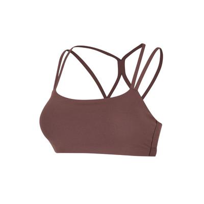 Bequemer einfarbiger Sport-BH mit Stretchanteil für Damen Unterwäsche IB9848502