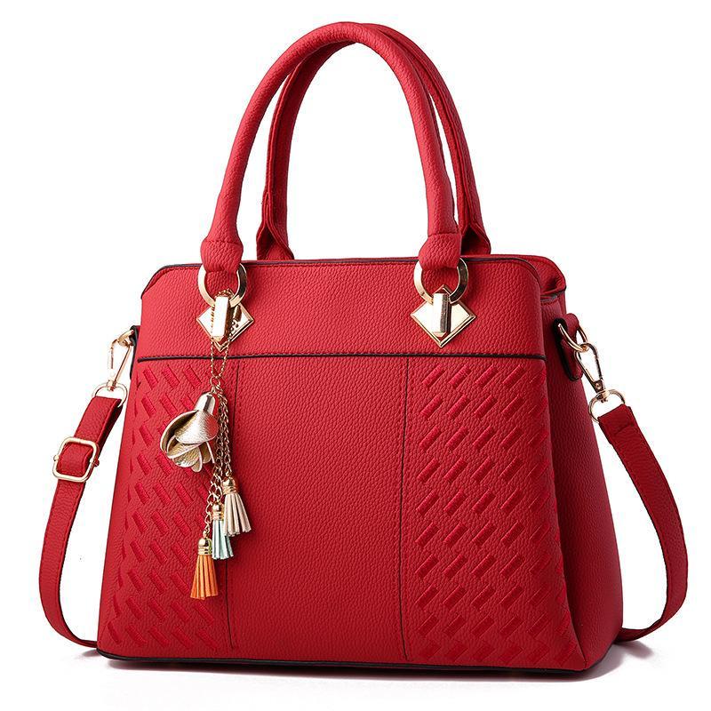 New Bag Women's Fashion Wild Handbag Simple Shoulder Bag