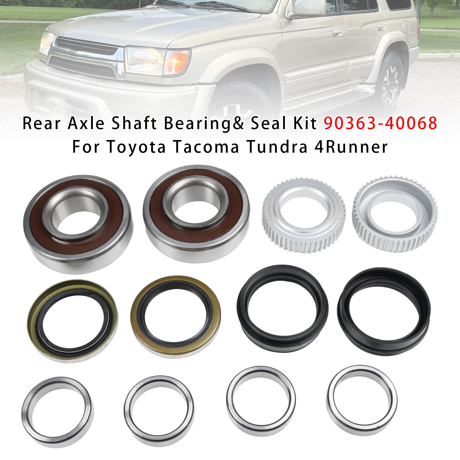 

Комплект підшипника та сальника задньої осі 90363-40068 Для Toyota Tacoma Tundra 4Runner