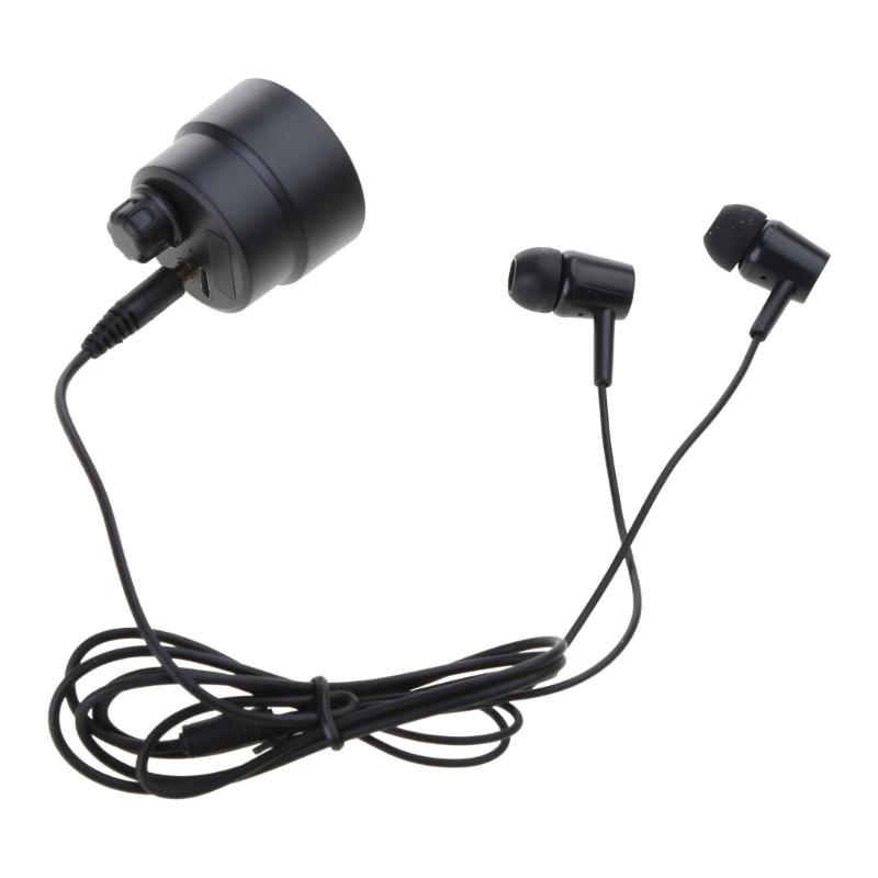 Water Leakage Detector Wall Pipe Leaking Sound Amplification Noise Reduction Security Fire Pipeline Auto Detection Tools