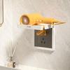 Practical Mobile Phone Stand Mount Convenient Phone Holder Wall Stand Mount Phone Charger Socket Support