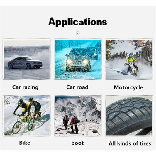Car Truck Tire Spikes Tires Studs Screw Snow Spikes Wheel Tyre Snow Cha Studs