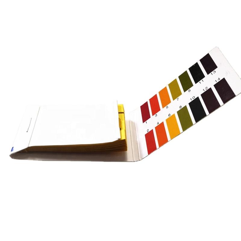 1-14 Universal Indicator Paper PH Test Strips English Version Full Range Litmus ph Test Strips Acidity PH Value Test Paper