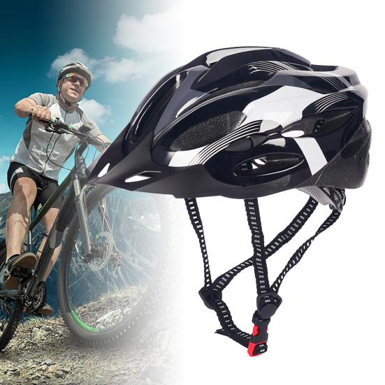 Casco da Bicicletta Traspirante Assorbiurti Taglia Unica Comfort con Imbottitura Visiera Casco da Mountain Bike per Uomo Donna