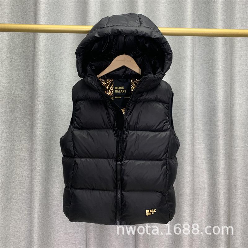 Goose down down vest men`s and
