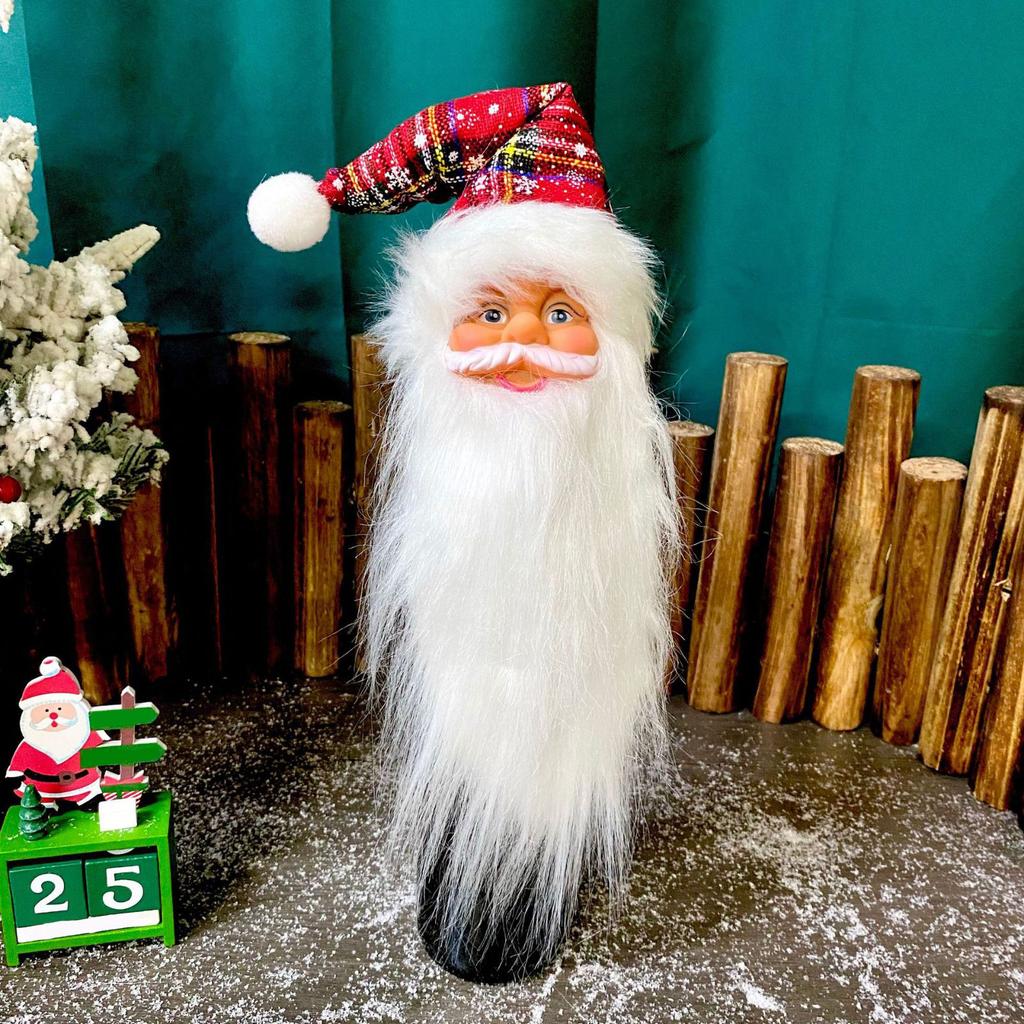 Christmas Decorations:  Christmas Hats, Christmas Lollipop Caps, Christmas Hat Knife And Fork Covers, Wine Bottle Caps, Decorative Items