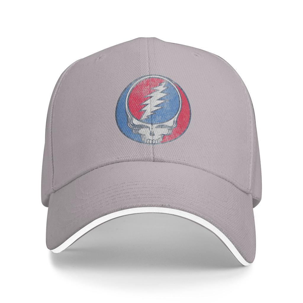 Grateful Dead Your Face Casual Baseball Cap  Hunting Camping Trucker Hat Spring Sun Visor Men Adult Classic Snapback Cap