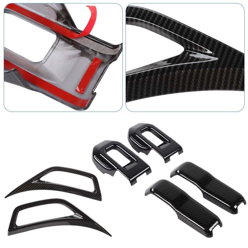 Car Hood Ornament Fender Air Vent Decoration Protective Cover For Jeep Wrangler JL JT Gladiator 2018 Up Car Exterior Accessories