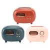 Retro Radio Model Tissue Box Desktop Paper Holder Vintage Dispenser Storage Napkin Case Organizer Wet Wipes Decoration Box