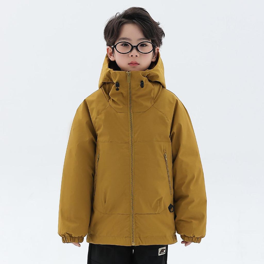 Children's Winter Ski Jacket 2025: Boys' Hooded Coat, Soft Shell, Warm Cotton Padded, for Kids