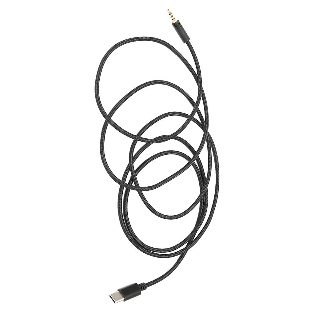 TypC Kopfhörer Audiokabel Verschleißfest Abschirmung Interferenz Kopfhörer Audiokabel