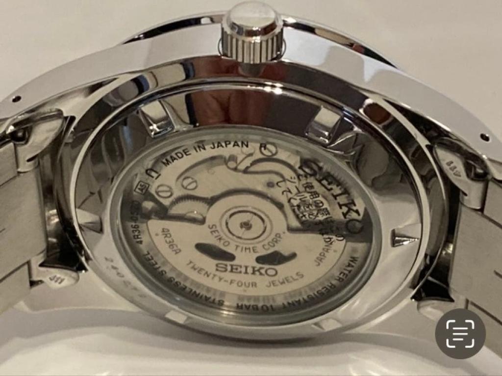 Mechanické náramkové hodinky Seiko s automatickým nátahem 4R36.