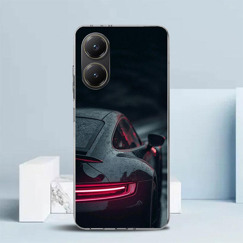 Sports Car 911 Soft Cover for Xiaomi Poco F7 Ultra X7 X6 X5 Pro M7 Phone Case Redmi 15 15C 13 13C 12 12C 10 10C Print Shell Poco Redmi 9A