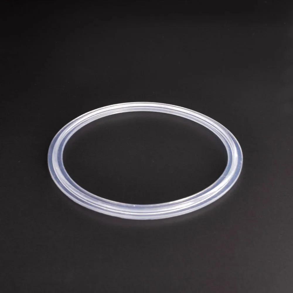 5 PC 38mm 0.5" 0.75" 1" 1.5" 2" 2.5" 3" 4" Tri Clamp Sanitary Transparent Silicone Sealing Gasket Strip Ring Homebrew Food Grade