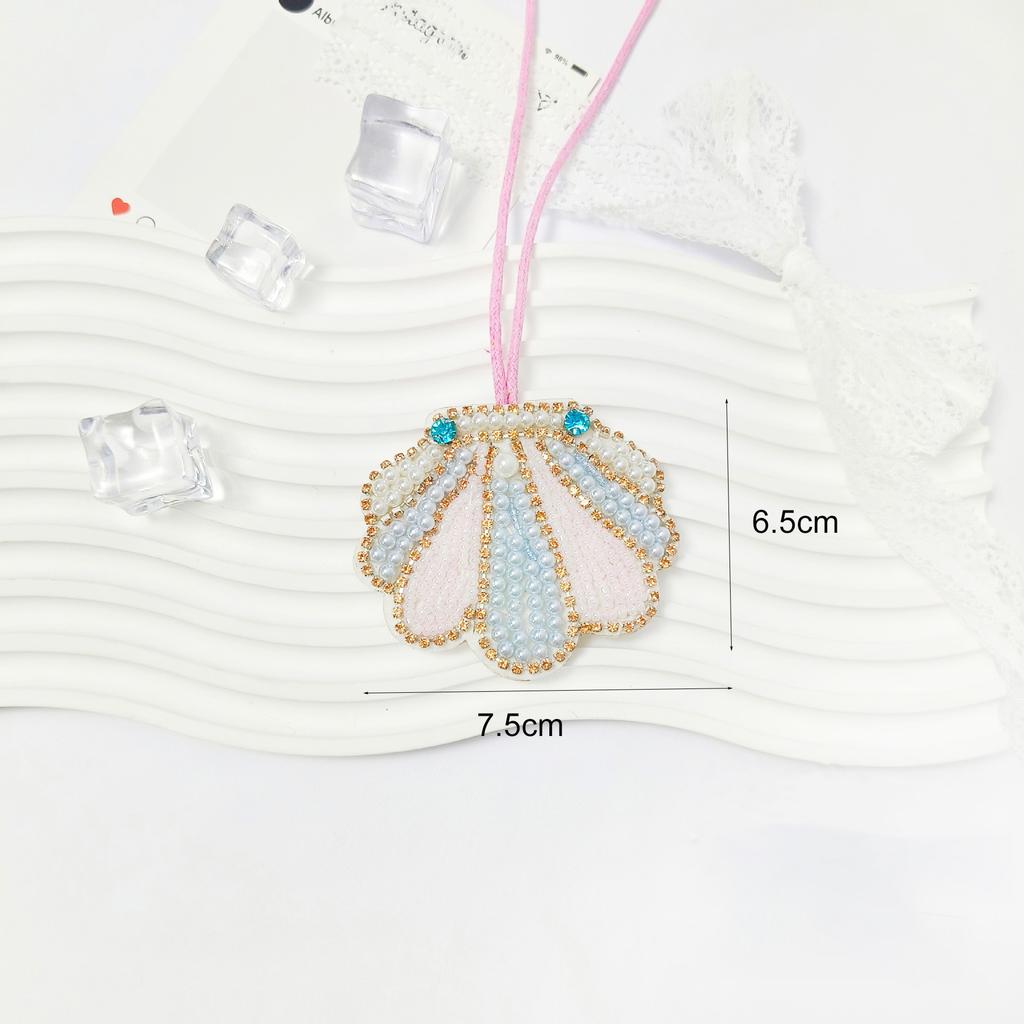 5-10cm Rhinestone Patch Starfish Pendant Sea Horse Patch For Bag Decoration Accessories Personalized Gifts Clothing Applique