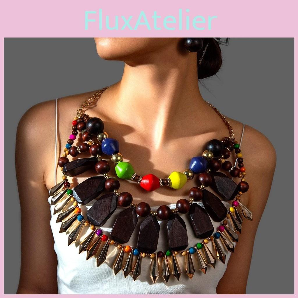 Style Unisex Bohemian Beaded Jewelry Set With Alloy Pendant And Drop Shapes For Wardrobe Summer