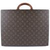 Crusher Business Bag M53124 Attache Case Brown Monogram Canvas Unisex Used