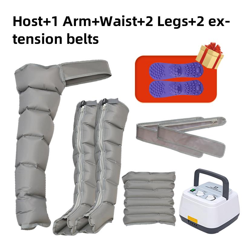 Ny oppgradering 6 hulrom Elektrisk luftkompresjon Kroppsmassasje kollisjonspute massasje for arm midje ben fot fremme blodsirkulasjonen Lindre smerte