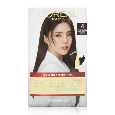 L'Oréal New Excellence Cream Dye 4 (Natural Brown)