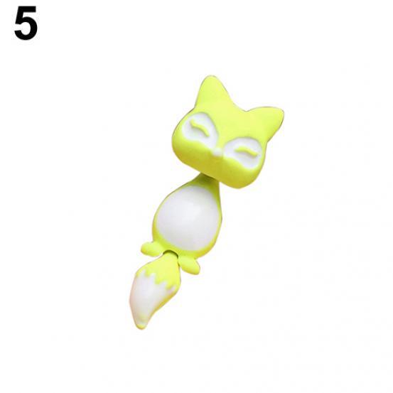 1Pc Animal Cute Fox Stud Earrings For Women Jewelry Gift