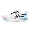 Li Ning Wuyue Cushioning Slip Resistant Breathable Low Top Casual Running Shoes Men's Blue Pink ARST003-1(Team771-)