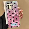 Colorful Classic Black Dots Phone Case for Samsung Galaxy S25 S24 S23 S22 S21 FE Plus Ultra S25+ S24+ Shell Silicone Back Cover